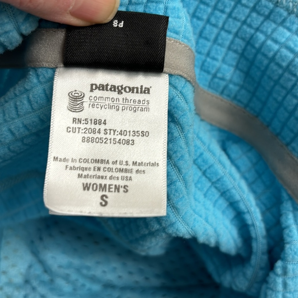 Patagonia Women's R1 Regulator Waffle Polartec Full Zip Jacket Small - Picture 12 of 15
